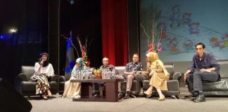 Wakil Ketua III DPRD Kota Makassar Indira Mulyasari Paramastuti tampil sebagai narasumber talk show di Trans Studio Jl HM Patompo, Selasa (26/7/2016) .